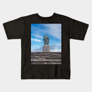 Commando Memorial in Spean Bridge Scotland Kids T-Shirt